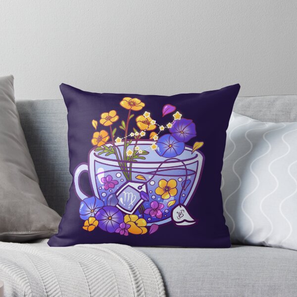 Item preview, Virgo Zodiac Teacup designed and sold by heysoleilart.