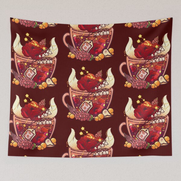Item preview, Taurus Zodiac Teacup designed and sold by heysoleilart.