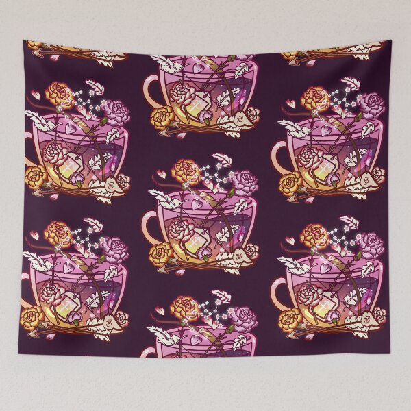 Item preview, Sagittarius Zodiac Teacup designed and sold by heysoleilart.