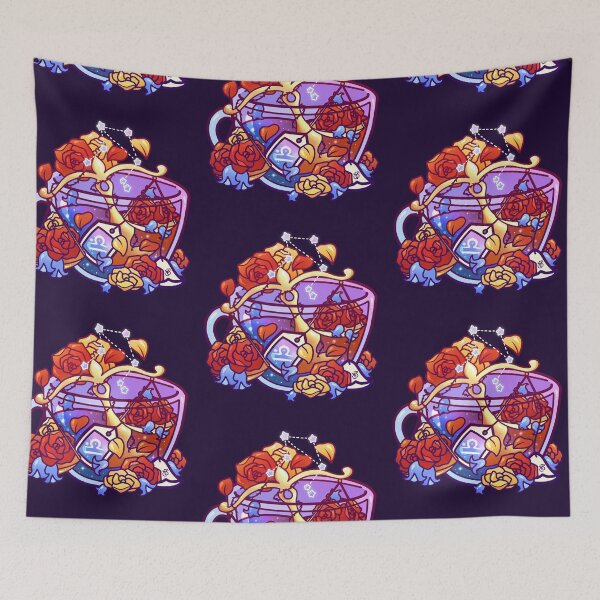 Item preview, Libra Zodiac Teacup designed and sold by heysoleilart.