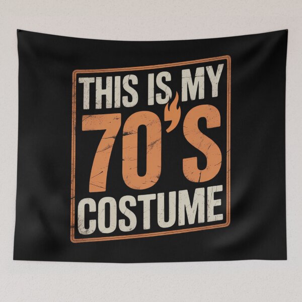Artikelvorschau, This is my 70s Costume - Funny Halloween 1970s birthday entworfen und verkauft von Idarmotar.