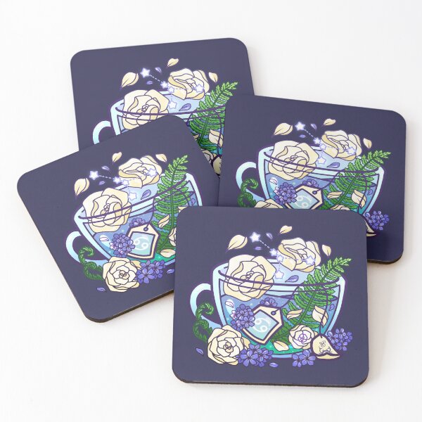 Item preview, Cancer Zodiac Teacup designed and sold by heysoleilart.