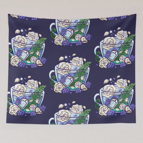 Item preview, Cancer Zodiac Teacup designed and sold by heysoleilart.