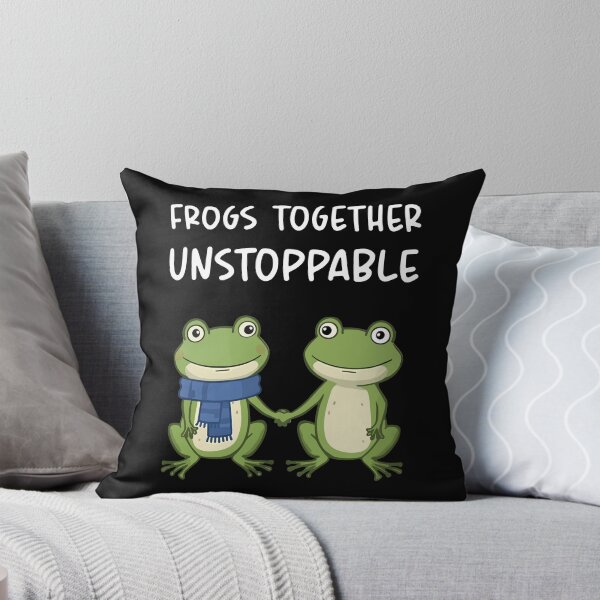 Item preview, Frogs Together Unstoppable Funny Vintage Portland Frog Pride designed and sold by YourArt7.