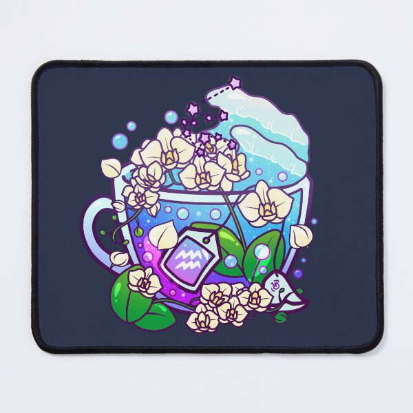 Item preview, Aquarius Zodiac Teacup designed and sold by heysoleilart.