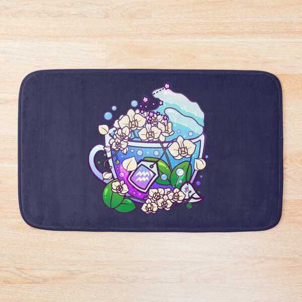 Artikelvorschau, Wassermann Sternzeichen Teetasse entworfen und verkauft von heysoleilart.