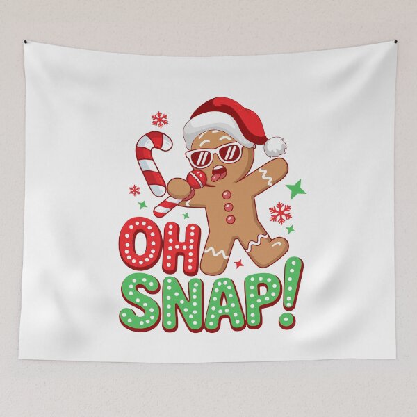 Item preview, Funny Christmas Cookie Cookies OH SNAP Gingerbread designed and sold by teesvect.