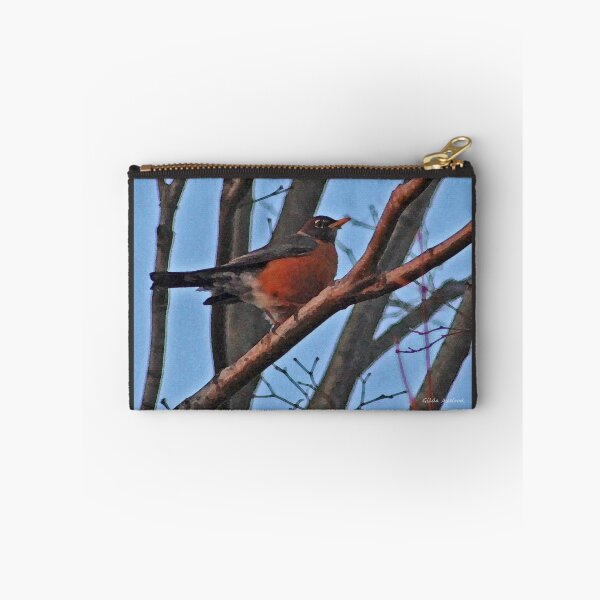 Item preview, Red Robin in a Japanese Maple designed and sold by Gilda Axelrod.