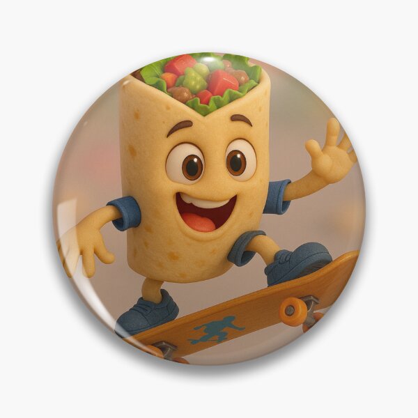 Item preview, Skater Burrito designed and sold by Sillytoe.