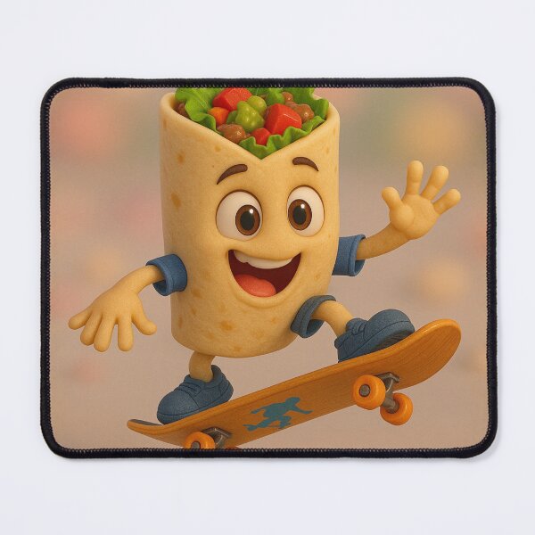 Item preview, Skater Burrito designed and sold by Sillytoe.