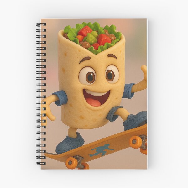 Item preview, Skater Burrito designed and sold by Sillytoe.