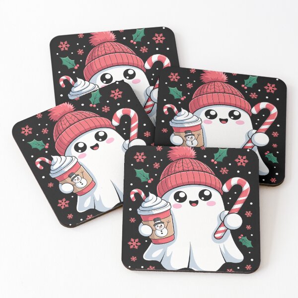 Item preview, Cute Ghost Christmas Cute Ghost  Kids Christmas designed and sold by VladoZork.