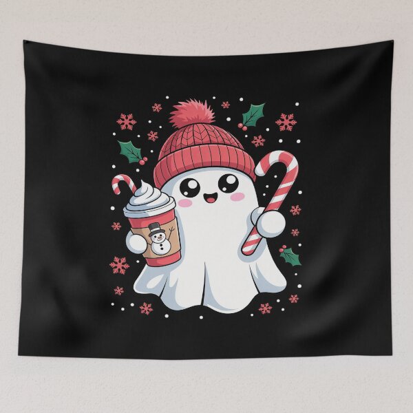 Item preview, Cute Ghost Christmas Cute Ghost  Kids Christmas designed and sold by VladoZork.