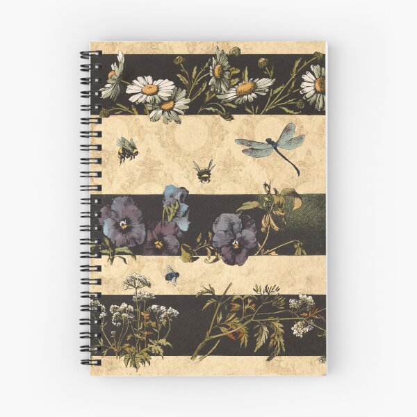 Item preview, Victorian Pansy and Daisy Collage Print | Moody Floral Entomology designed and sold by Folio and Field: Archival Art for Modern Living.