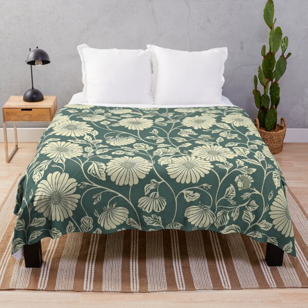 Item preview, Muted Moody Floral Art Nouveau Pattern designed and sold by Atlas Kai.