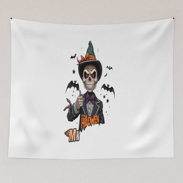 Item preview, Mr halloween graffiti art funny Happy cool family hip hop wken Professional design designed and sold by atomsama.