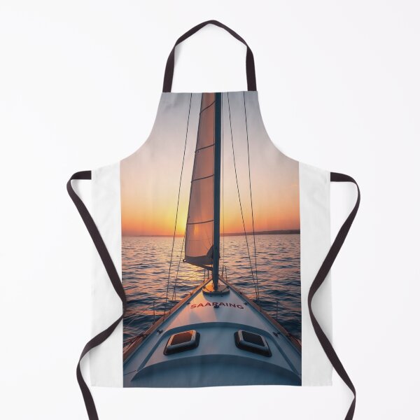 Item preview, Golden Sunset Sail | Bow View on the 'SAARAING' designed and sold by Vida e Arte.