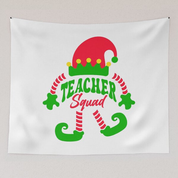 Item preview, Teacher Squad Elf Funny Christmas Teacher Christmas Elf Hat designed and sold by teesvect.