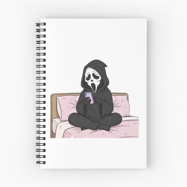Item preview, Scream love heart meme movie ghostface ghost face parody weird love pink designed and sold by CheeseBlueprint.