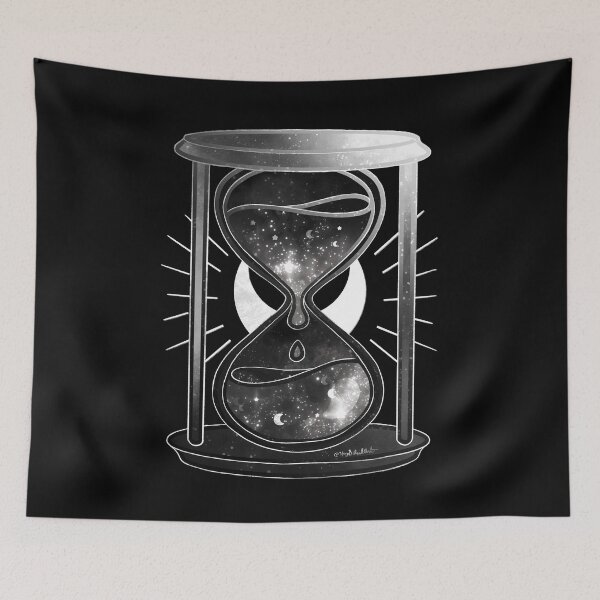 Item preview, Dark Cosmos Hourglass designed and sold by heysoleilart.