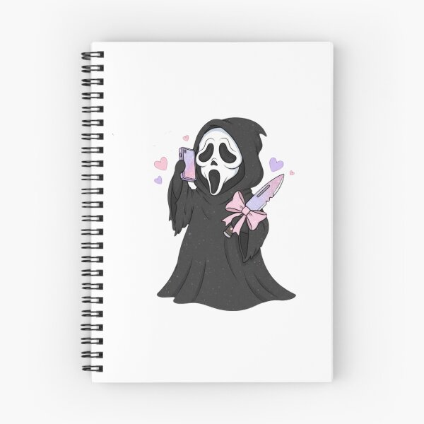 Item preview, Scream love heart meme movie ghostface ghost face parody weird love pink designed and sold by CheeseBlueprint.