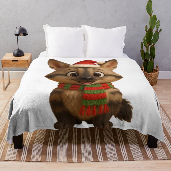 Item preview, Christmas Aardwolf designed and sold by Sillytoe.