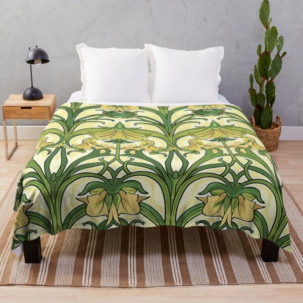 Item preview, Green and Yellow Elegant Arts and Crafts Garden designed and sold by Atlas Kai.