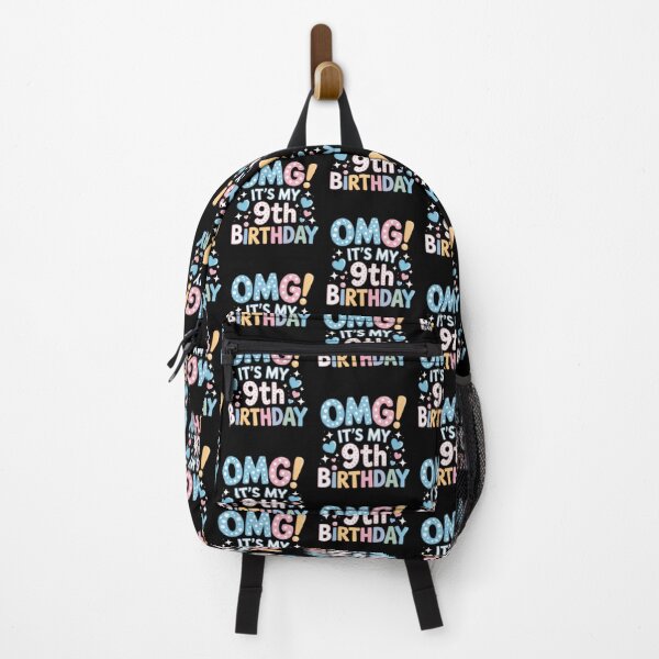 Item preview, OMG! It's My 9th Birthday Polka Dot Celebration designed and sold by Gogetgiggles.
