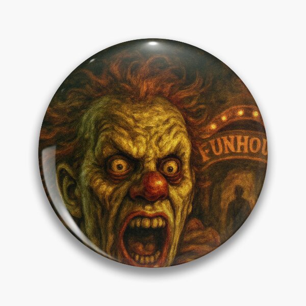 Item preview, The Funhouse Horror – Twisted Carnival Art | Halloween Collection designed and sold by Art's Diner.