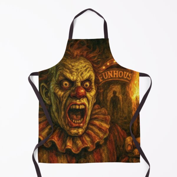 Item preview, The Funhouse Horror – Twisted Carnival Art | Halloween Collection designed and sold by Art's Diner.