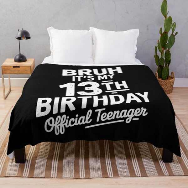 Item preview, ¡Hermano, es mi cumpleaños número 13, adolescente oficial! designed and sold by Gogetgiggles.