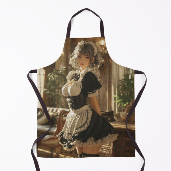 Item preview, Elegant Gothic Maid in Luxurious Victorian Parlor designed and sold by Hartfield Press.