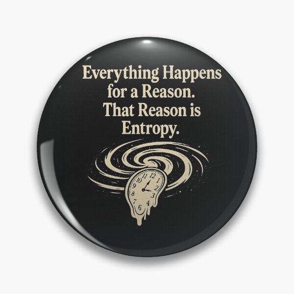 Item preview, Everything Happens for a Reason. That Reason is Entropy. designed and sold by Grand Illusions.