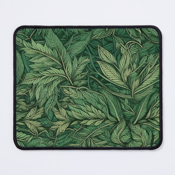 Item preview, Light green leaf pattern designed and sold by PsionicVoid.