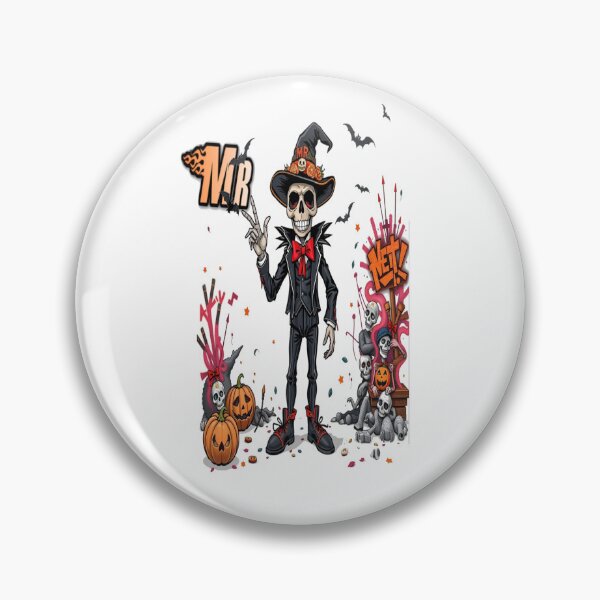 Item preview, Mr halloween graffiti art funny Happy cool family hip hop wken Professional design designed and sold by atomsama.