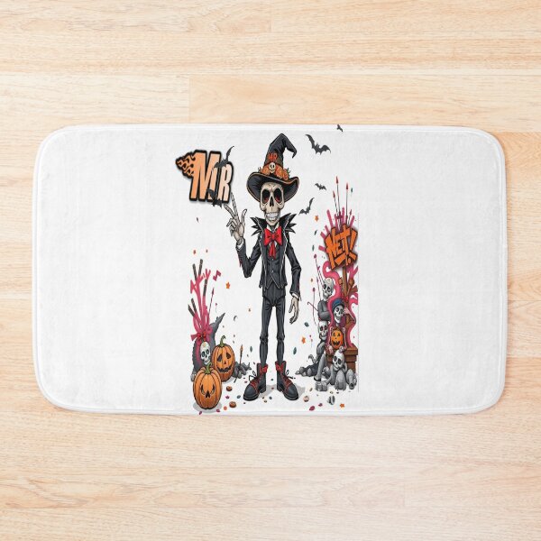 Item preview, Mr halloween graffiti art funny Happy cool family hip hop wken Professional design designed and sold by atomsama.