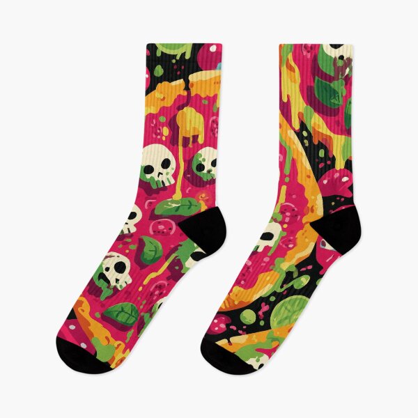Item preview, Skulls & Slices: Spooky Pizza Party designed and sold by ArgentoArt.