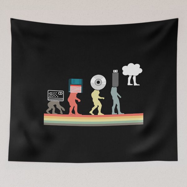 Item preview, Cassette Floppy Disk Usb Cd Cd-Rom Evolution  designed and sold by Maciehermann1.