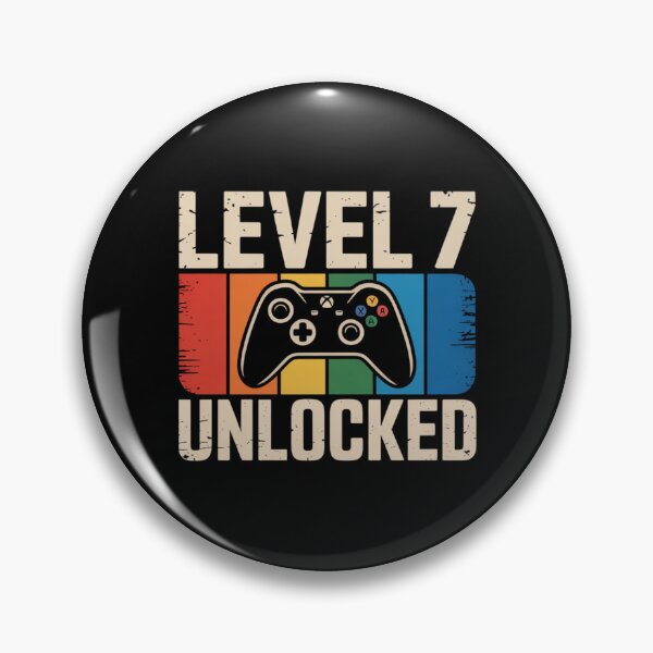 Item preview, Vintage Level 7 Unlocked Gamer Controller  designed and sold by Gogetgiggles.