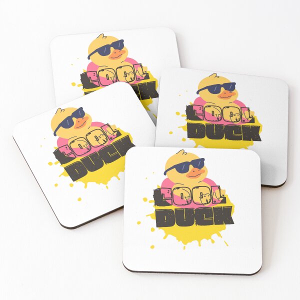 Item preview, a cool duck doesn't Care  designed and sold by Sickrobot8.