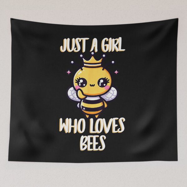 Item preview, Just a Girl Who Loves Bees Cute Design designed and sold by LashondaGreen89.