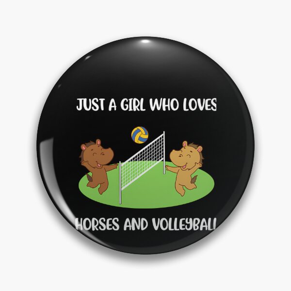 Item preview, horses and volleyball funny volleyball designed and sold by Maciehermann1.