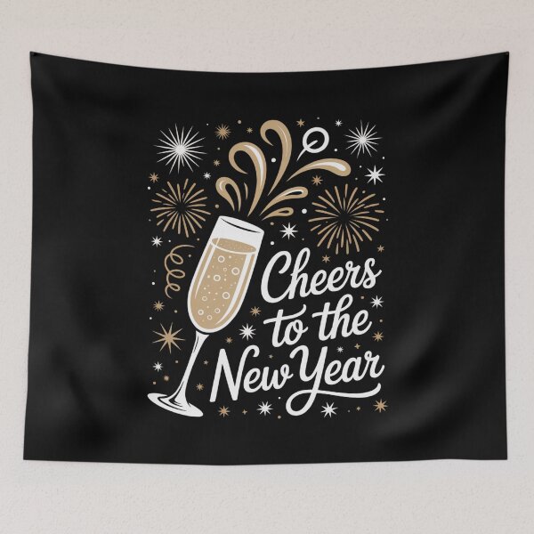 Item preview, Cheers to the New Year 2025 Celebration designed and sold by Gogetgiggles.