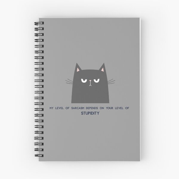 Item preview, My level of sarcasm depends on your level of stupidity. designed and sold by Haru-Design.