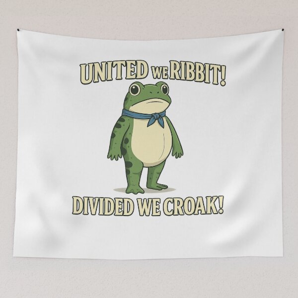 Item preview, Ribbit for Freedom T-Shirt – Funny Frog Protest Tee Supporting Unity, Equality & Human Rights designed and sold by YourgiftShop.