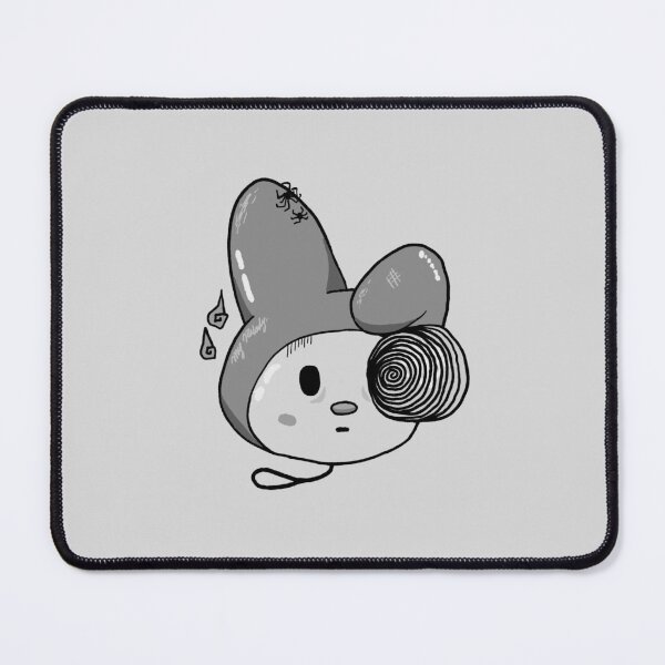 Item preview, Horror japonese kawaii cat spirals spirit designed and sold by yybaybee.