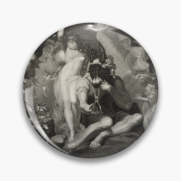 Artikelvorschau, „Ein Sommernachtstraum“ von William Shakespeare. Puck, Oberon, Titania entworfen und verkauft von Filologica.