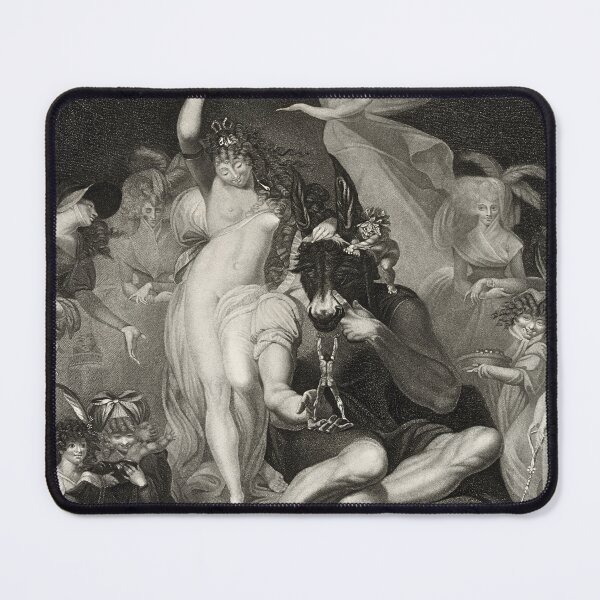 Item preview, 'A midsummer night's dream' by William Shakespeare. Puck, Oberon, Titania designed and sold by Filologica.