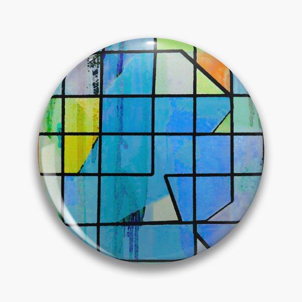 Item preview, Blue Grid designed and sold by ViaARTfactory.