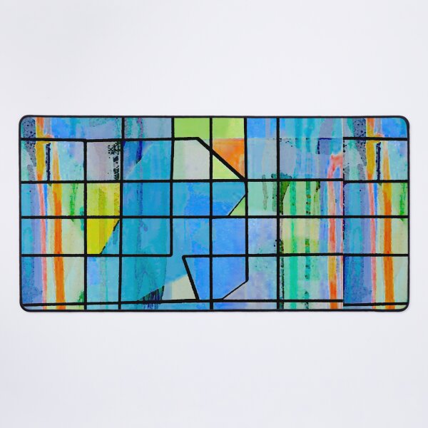 Item preview, Blue Grid designed and sold by ViaARTfactory.